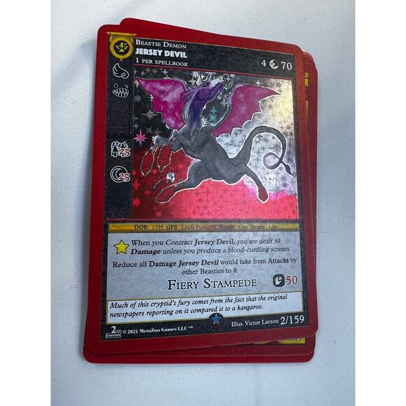 Huge Metazoo Collectible Card Lot Wilderness 1st /2nd Ed Map Stickers 300+ Cards - Picture 9 of 16